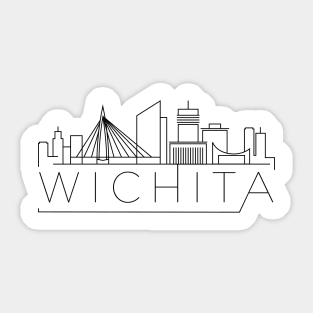 Wichita Minimal Skyline Sticker